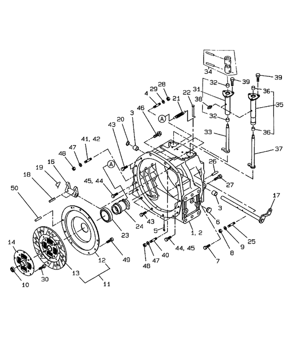 TC45 CLUTCH DISC