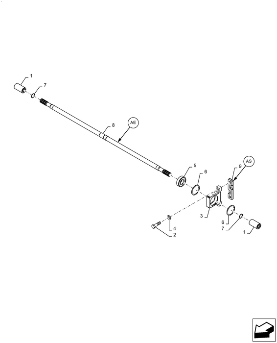 WM50 SPLINED COUPLING