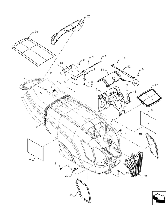WM70 HINGE
