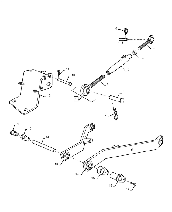 WM25S LINK ARM ASSY KIT