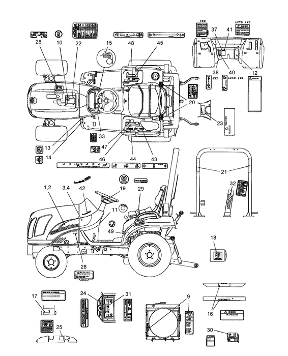 SBA390123530 DECAL