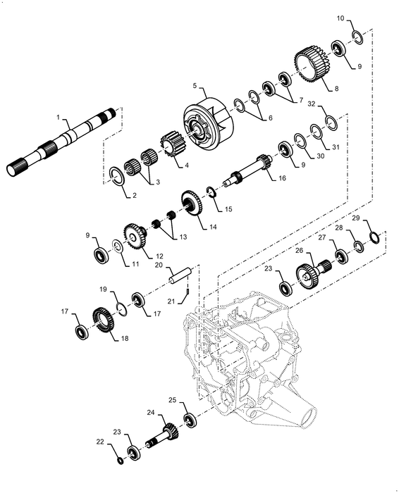 WM25S SHAFT