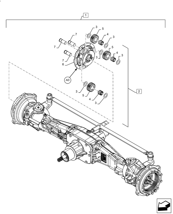 WM50 NEEDLE BEARING