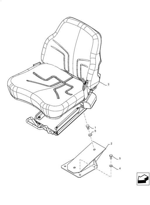 WM50 DRIVER SEAT