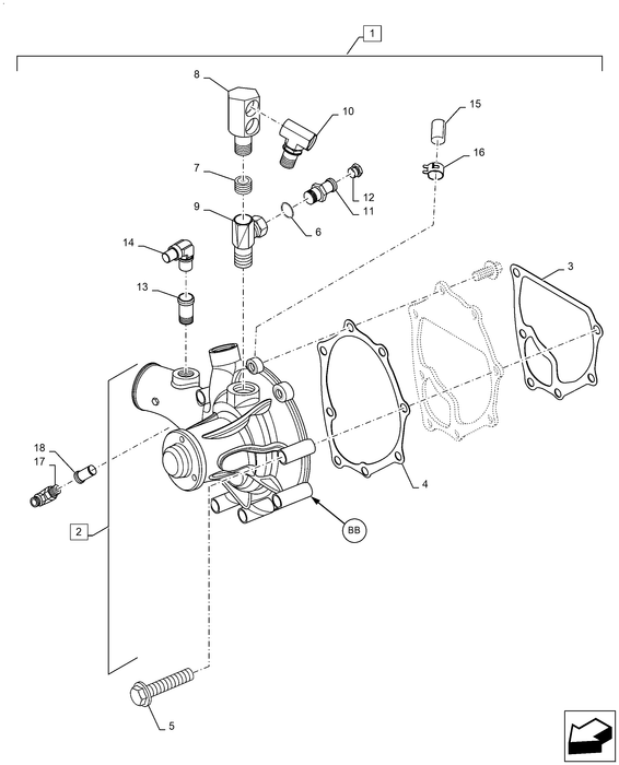 WM50 WATER PUMP