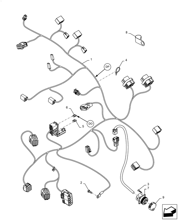 WM50 WIRE HARNESS