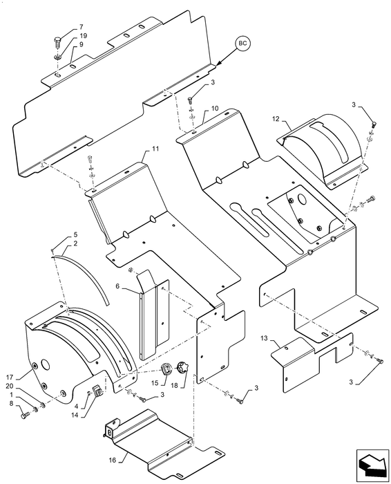 WM50 COVER ASSY