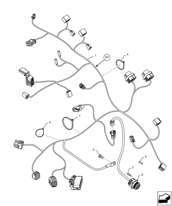 WM50 WIRE HARNESS