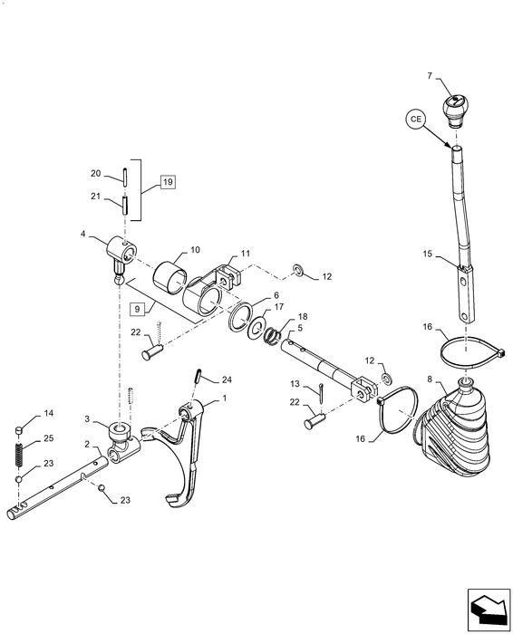 WM50 LEVER