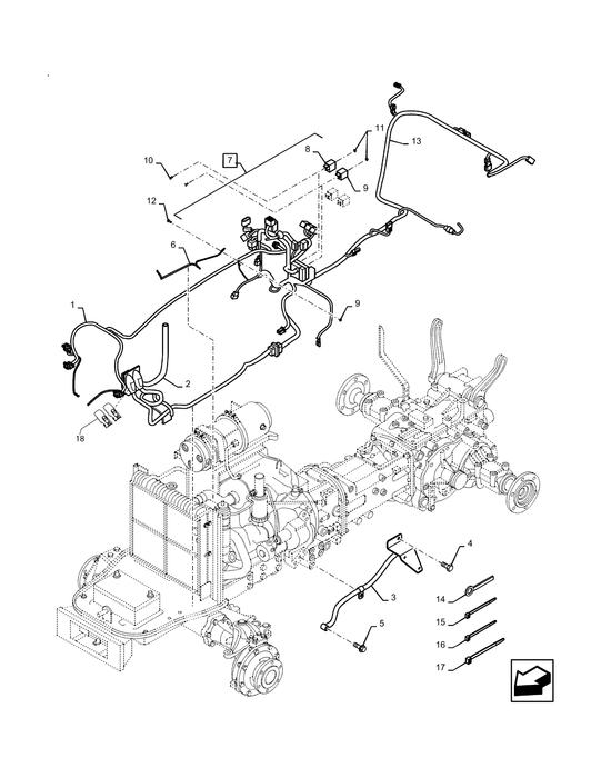 WM33 WIRE HARNESS