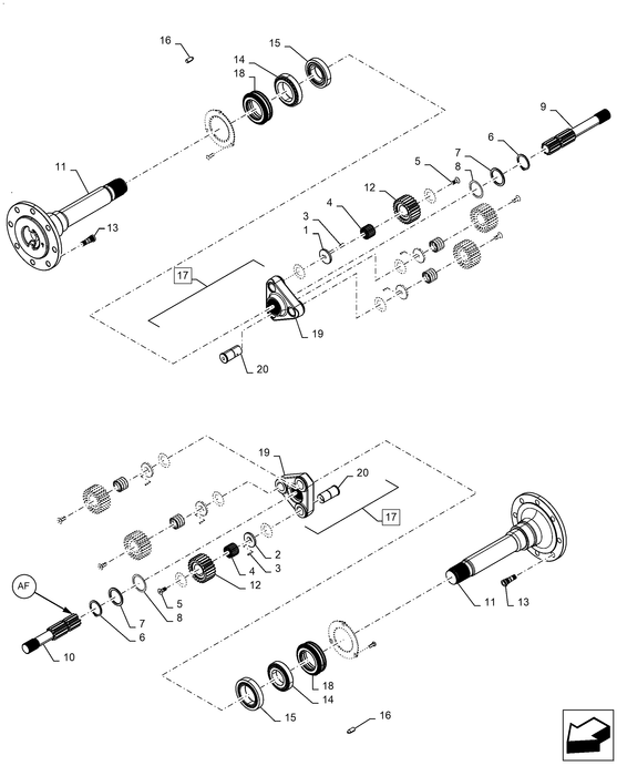 WM50 PINION