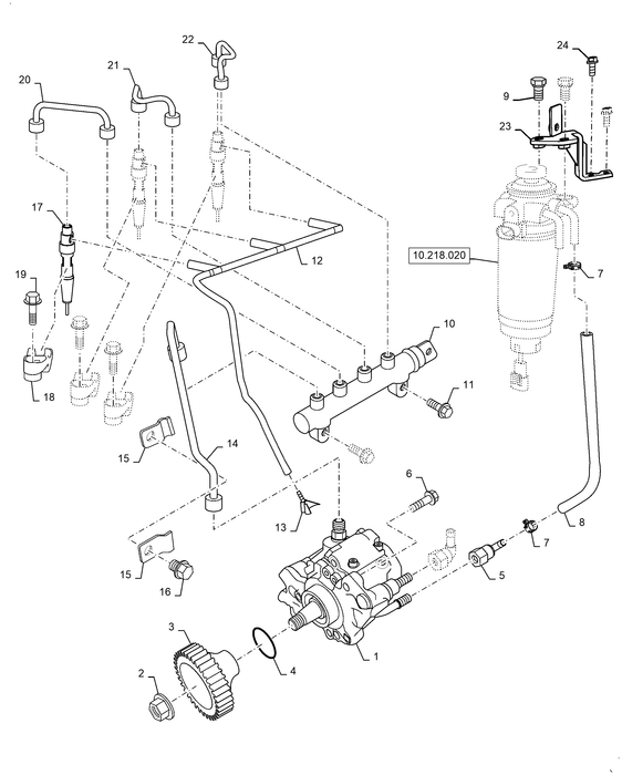 WM35 FUEL SYSTEM INJECTOR