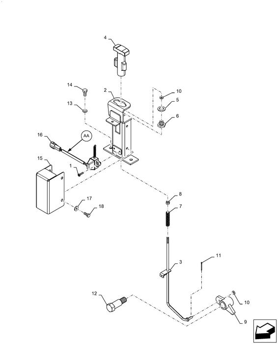 WM50 PARK BRAKE SWITCH