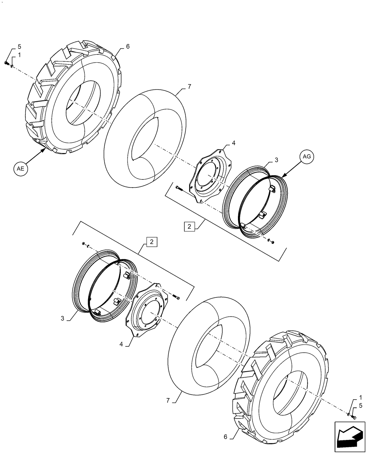 Workmaster 50 BOLT | Part# 16249821 — BRIM:PARTS NEW HOLLAND