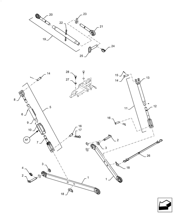 WM50 LOWER LINK