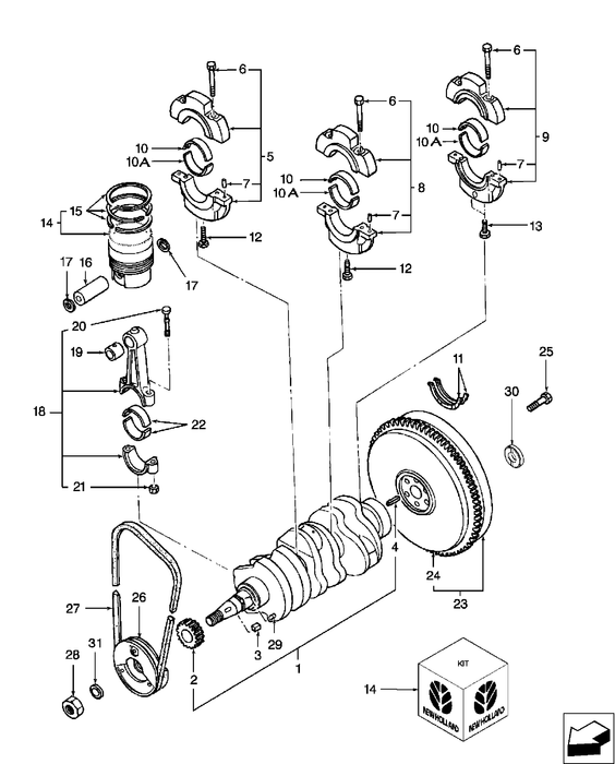 TC35A FLANGE BOLT