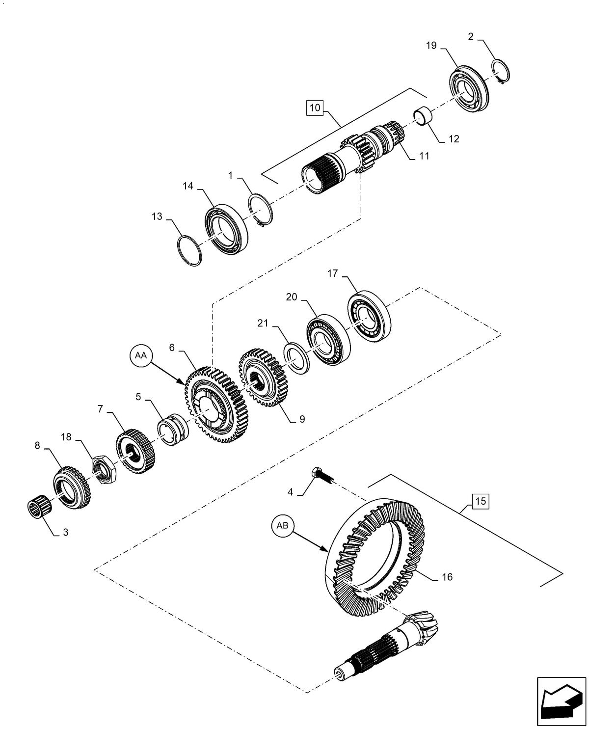 Workmaster 50 SPACER | Part# 84553146 — BRIM:PARTS NEW-HOLLAND