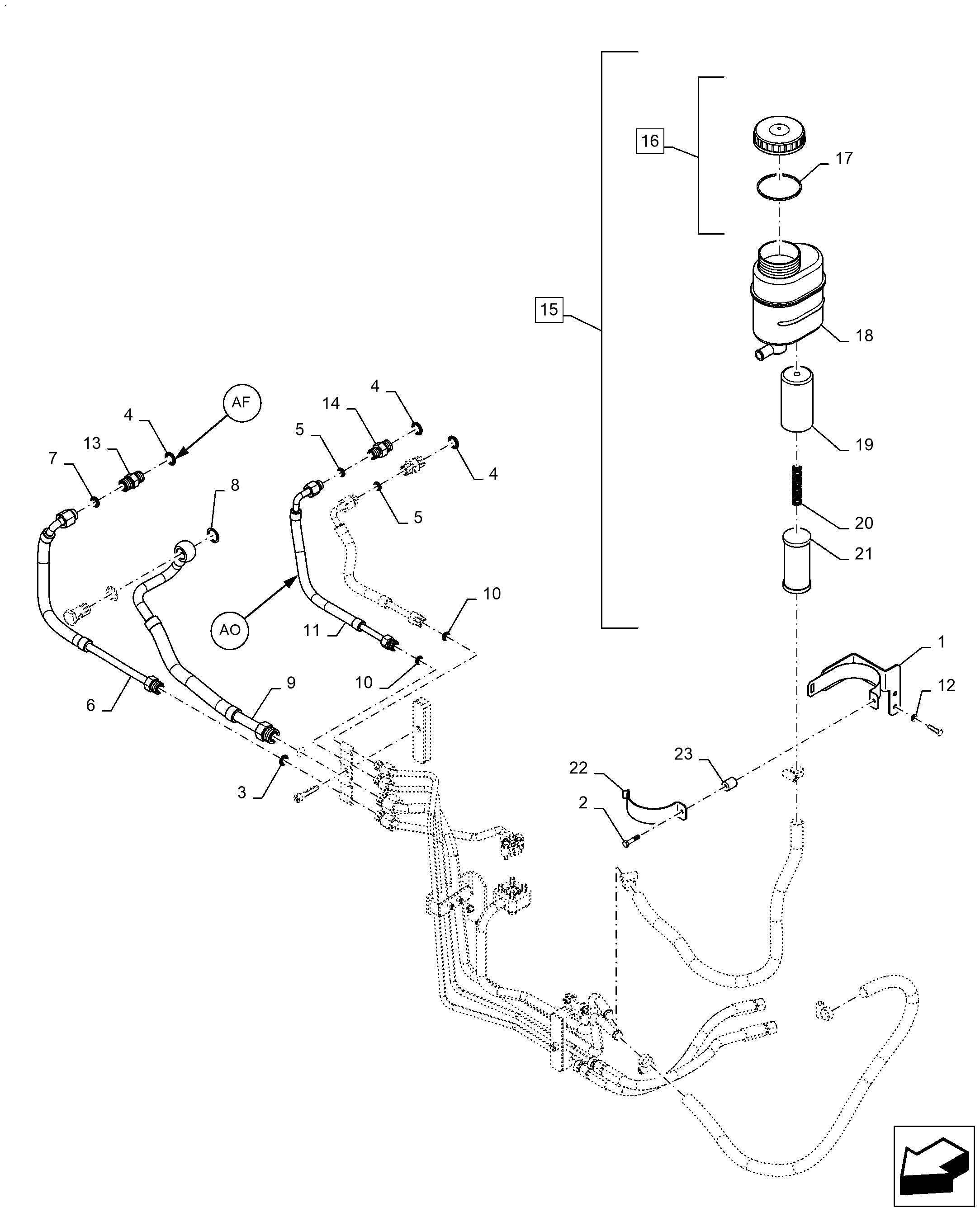 Workmaster 50 O-RING | Part# 9992298 — BRIM:PARTS NEW HOLLAND