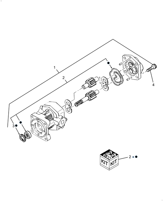 T1510 HYDRAULIC PUMP