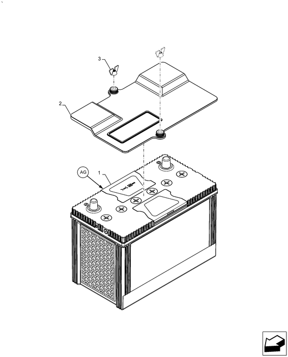 WM50 WET BATTERY