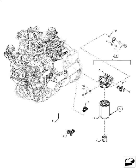 WM50 FUEL FILTER