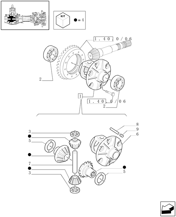 TN60A DIFFERENTIAL