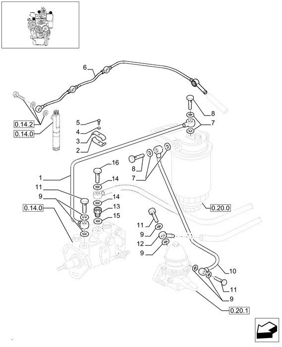 TN60A INJECTION PIPE