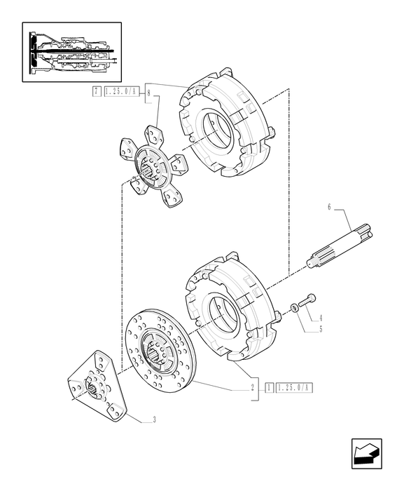 TN60A CLUTCH PLATE