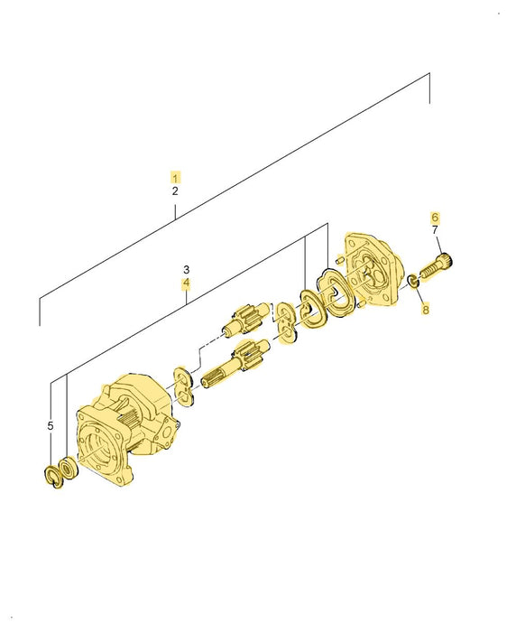 TC33DA HYDRAULIC PUMP