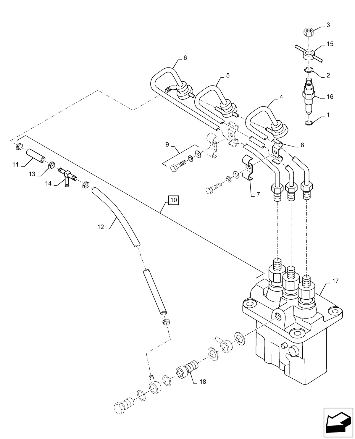 Boomer 25 CLAMP | Part# MT40152635 — BRIM:PARTS_NEW-HOLLAND_1