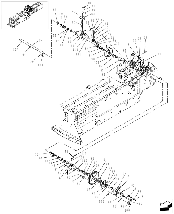 BC5070 CLUTCH MECHANISM