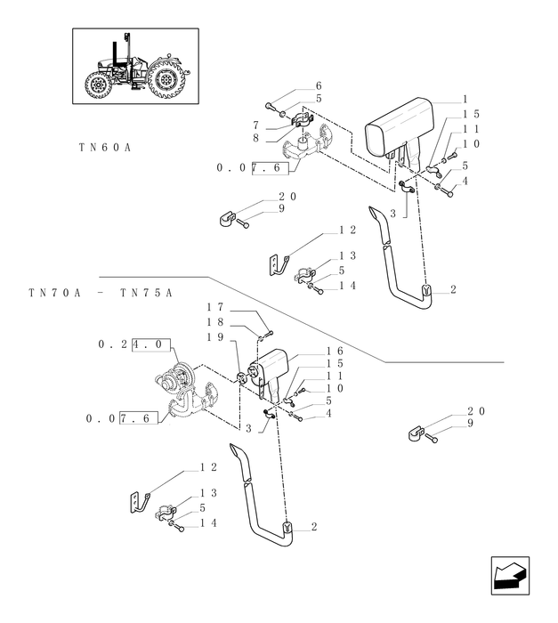 TN60A MUFFLER