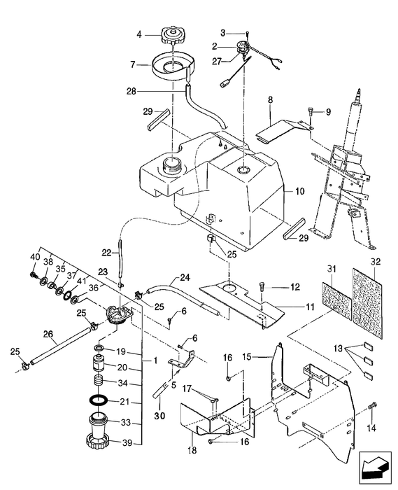 TC48DA FUEL FILTER