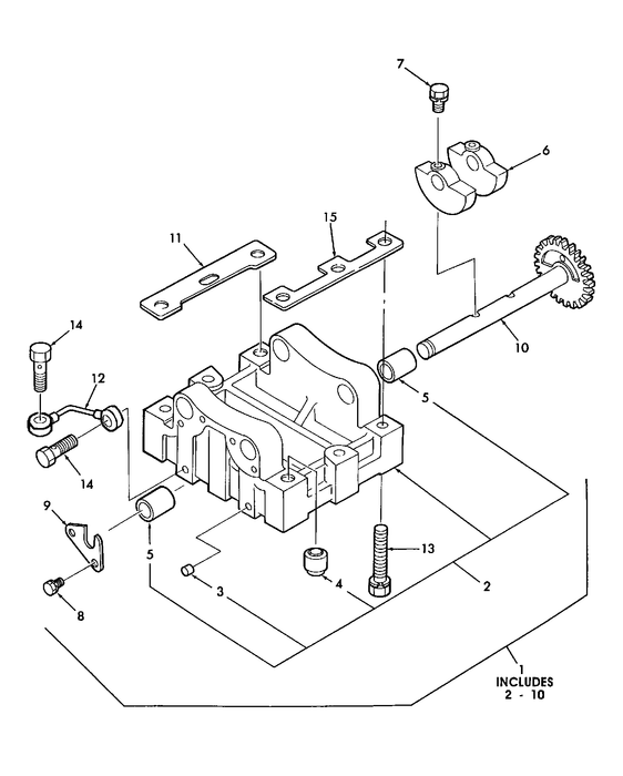 TC45 COUNTERSHAFT