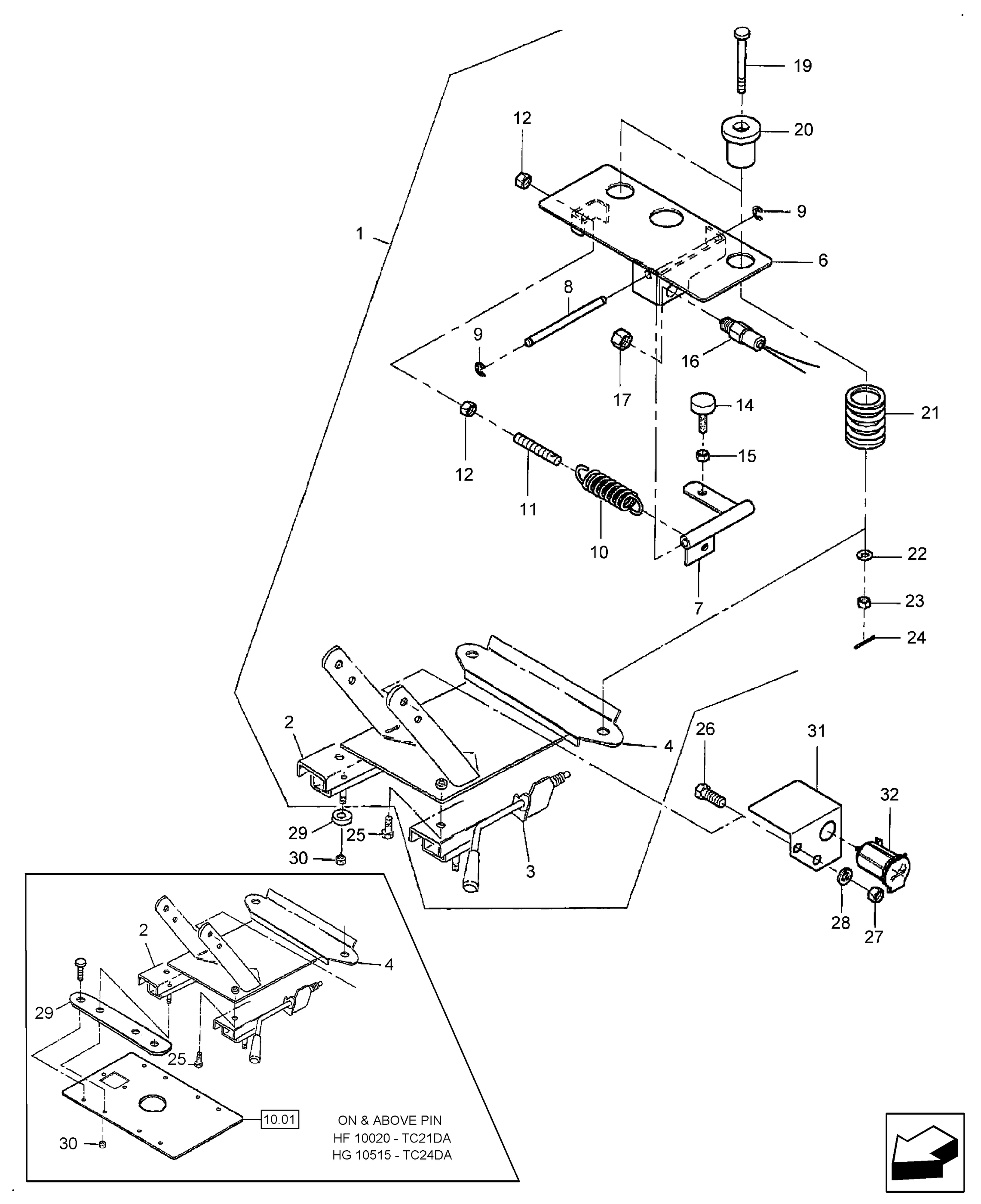 TC24DA LOCK WASHER | Part# 140028 — BRIM:PARTS NEW-HOLLAND