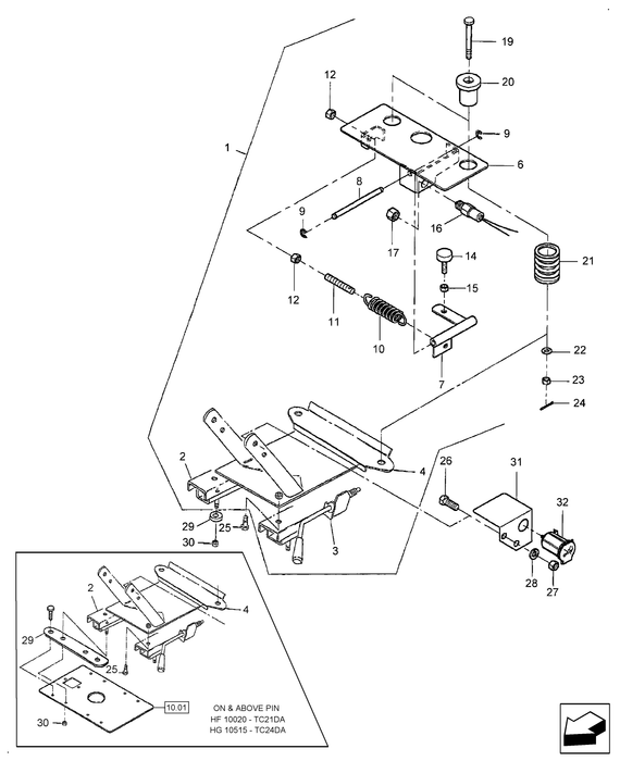 TC21DA PIN