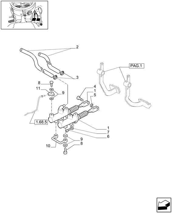 TN60A CORE-MASTER CYLINDER