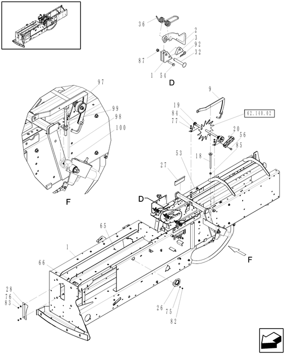 BC5070 TRIP ARM