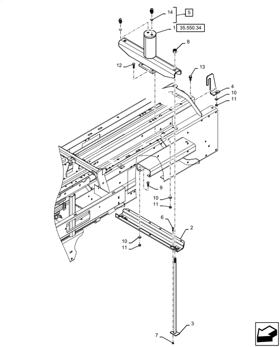 BC5070 FLANGE BOLT