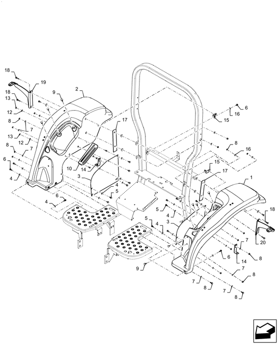 TC35A FENDER EXTENSION