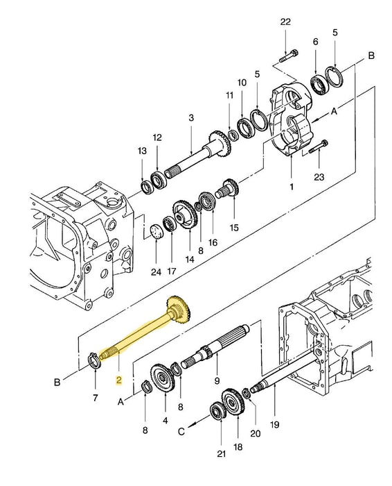 TC29DA DRIVE SHAFT