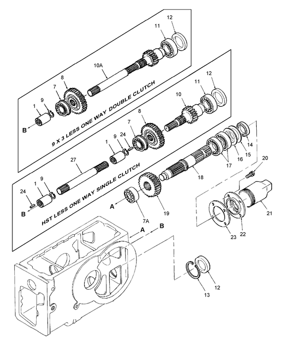 TC33DA COUNTERSHAFT