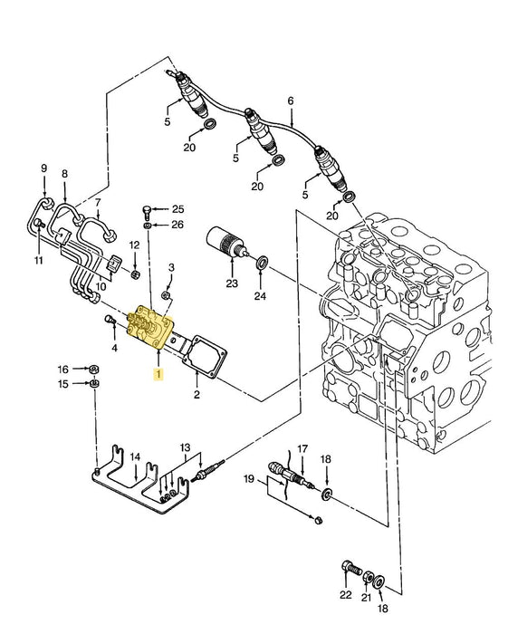 TC33DA FUEL INJECTION PUMP