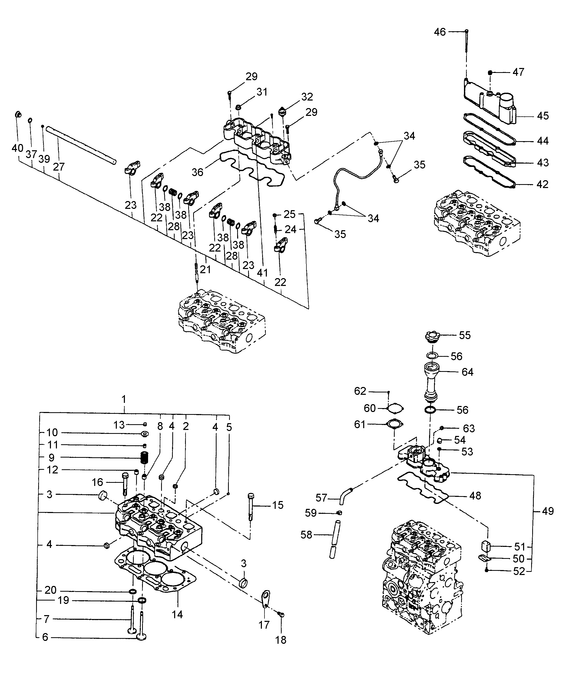 TC24DA INLET MANIFOLD