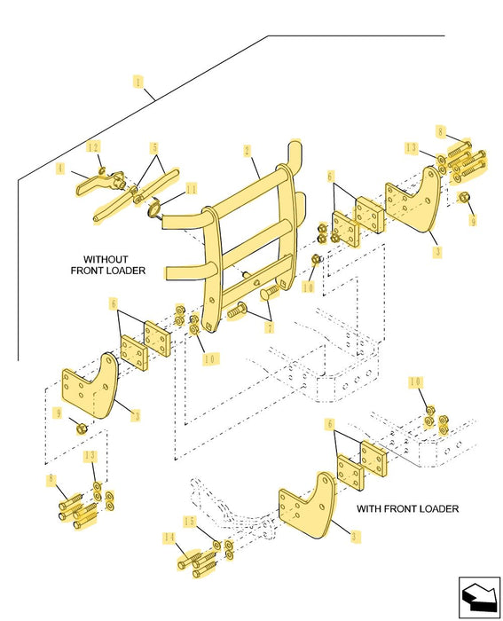 TC33DA DIA KIT, TRACTOR