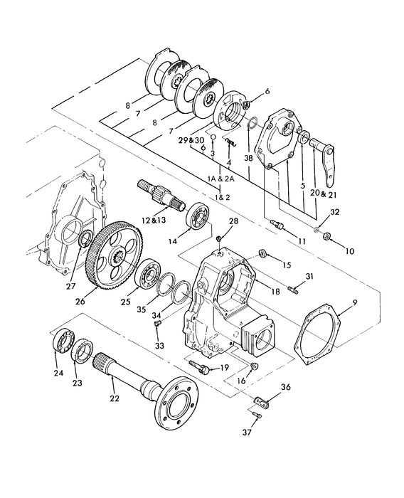 TC21DA WHEEL SHAFT