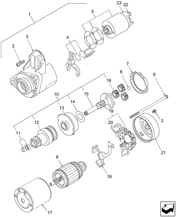 T1510 COMMUTATOR BRUSH