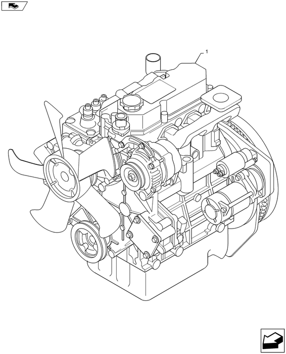 Image of MT40193554 ENGINE 