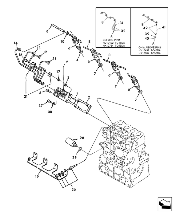 TC48DA GLOW PLUG