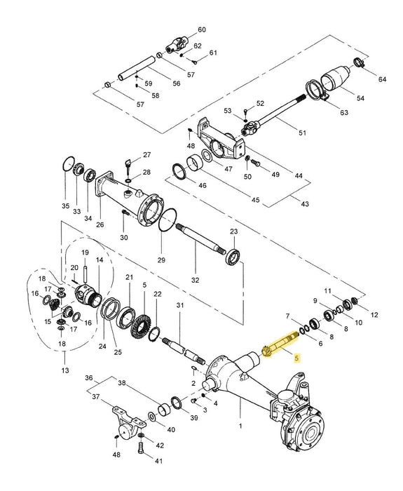 TC33DA GEAR SET